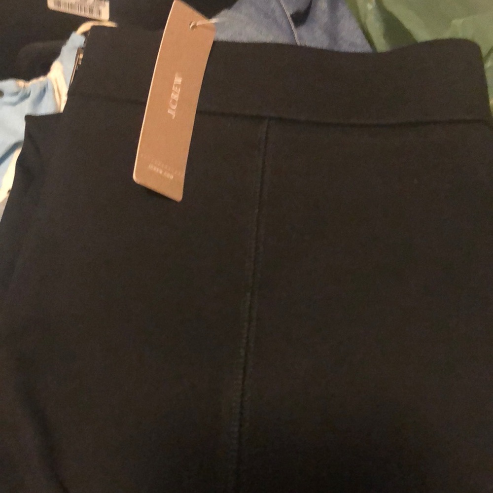 Jcrew Black Pixie Pants - image 1